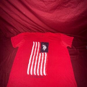 U.S. Polo Assn. Vibrant Red Tee